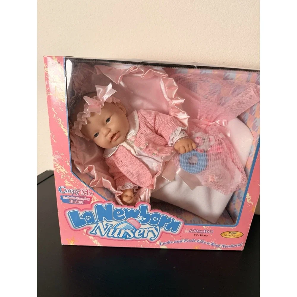 Vintage 2001 Berenguer La Newborn Nursery Carry Me 15